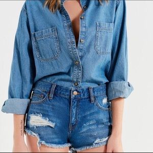 Urban Outfitters Jean Shorts Size 24 NWT